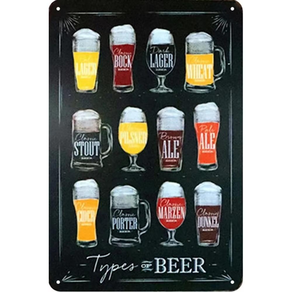 Vintage Cocktail Metal Martini Retro Signs Plaques Plate Poster Popular Bar Club Wall Decorative Room Stickers Decor