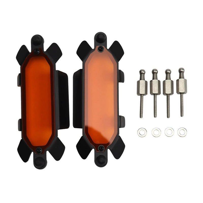 Motorcycle LED Auxiliary Light Cover For BMW R1300GSA R 1300GS ADV Headlight Protection