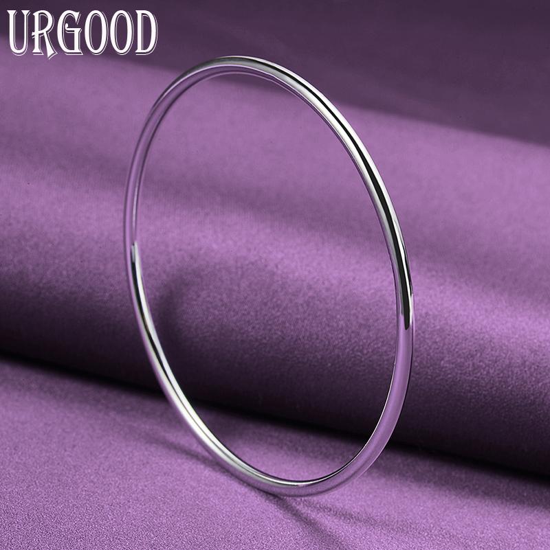 Браслет из стерлингового серебра 925 пробы, модные ювелирные изделия