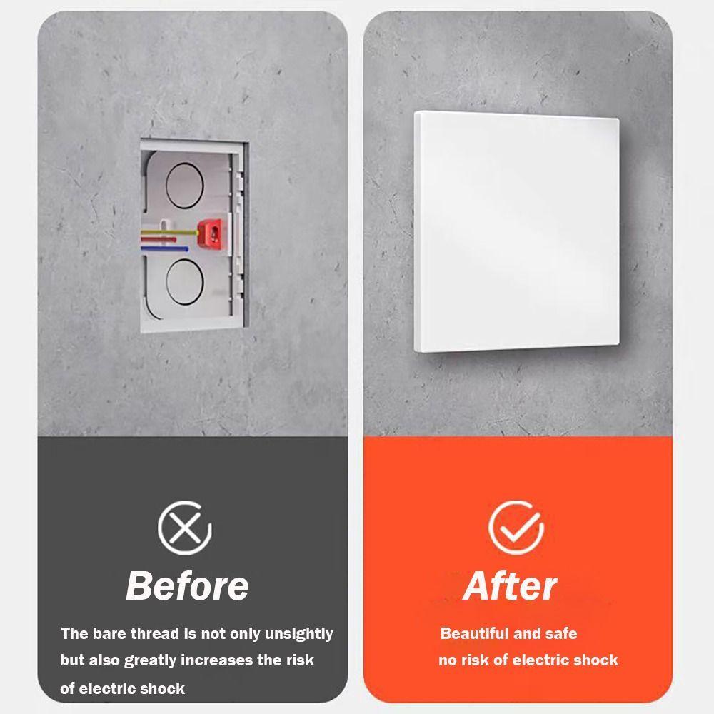 Утолщенная крышка отверстия в стене 86 Тип панели Декоративная крышка Декоративная панель Пластина Электроприборы
