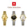 Luxury Brand OLEVS New Fashion Rhinestone Watches For Women Quartz Stainless Steel Elegent Small Dial Ladies Wrist Watches Reloj