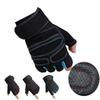 Half Finger Cycling Gloves Bicycle Motorcyclist Gloves Gym Training Fitness Weightlifting Sport Fingerless Women Men Sport Glove