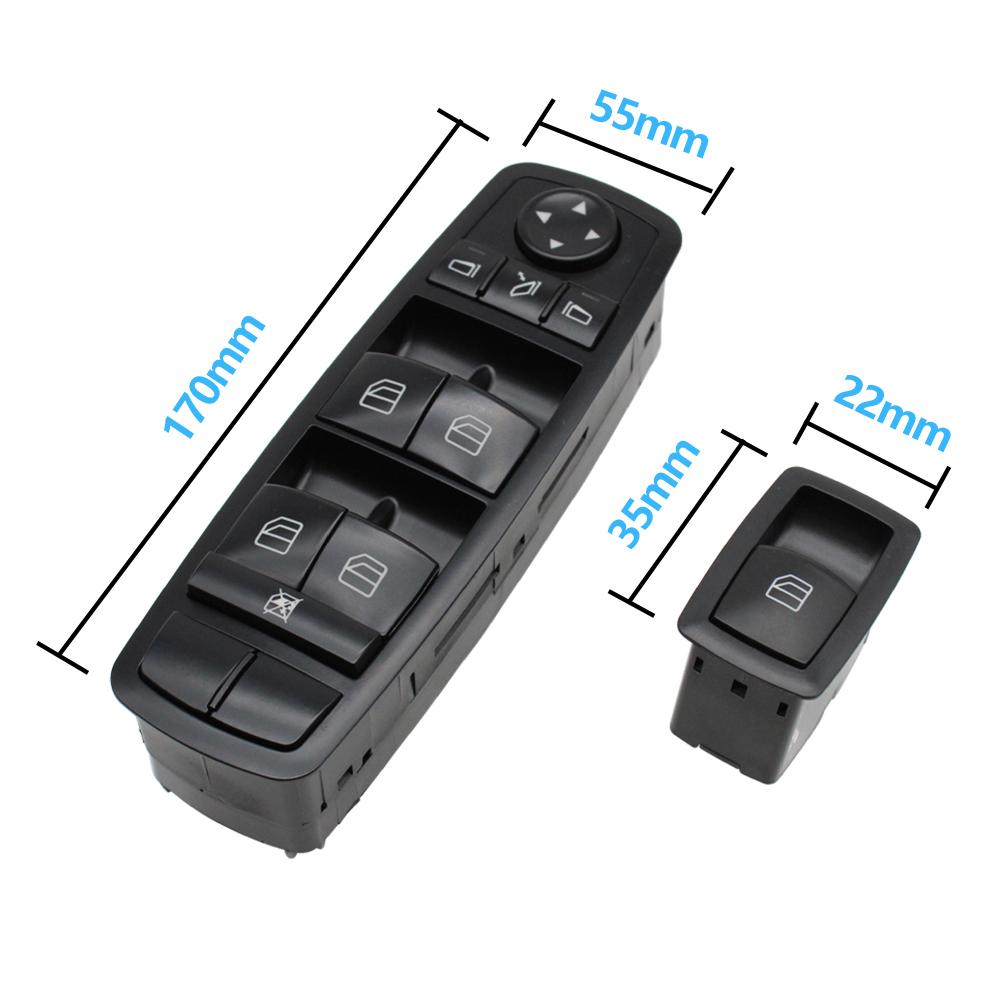 Переключатель управления подъемом окна автомобиля для Mercedes Benz ML GL R Class W164 W251