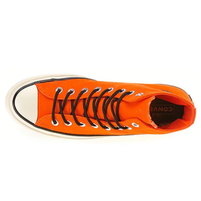 Converse 1970-е годы Gore-Tex Круглый носок На шнуровке Высокие Кеды Унисекс Оранжевые