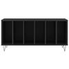 VidaXL Record Cabinet Black 100x38x48 Cm Engineered Wood 831749