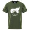 Хлопковая футболка Cotton Cool Мужская Женская Футболка Tea Rex Забавный Мультяшный Принт Футболка с Коротким Рукавом Мистер Trex Ненавидит Отжимания Футболка Повседневный Брендовый Топ