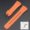 Oak Rubber Strap For Casio G-Shock GA-2100 GM-2100 Quick Release TPU Resin Men Sport Diving Watch Band Bracelet Accessories 16mm