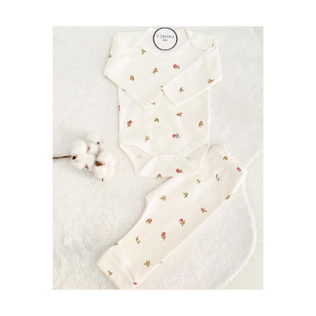 Сезонный комплект из 2 предметов для маленьких девочек, верхняя одежда с застежкой на кнопки, наряд для новорожденных, повседневная одежда