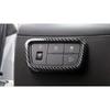 Headlight Switch Control Frame Cover For Hyundai Tucson -23 ABS Carbon Fiber