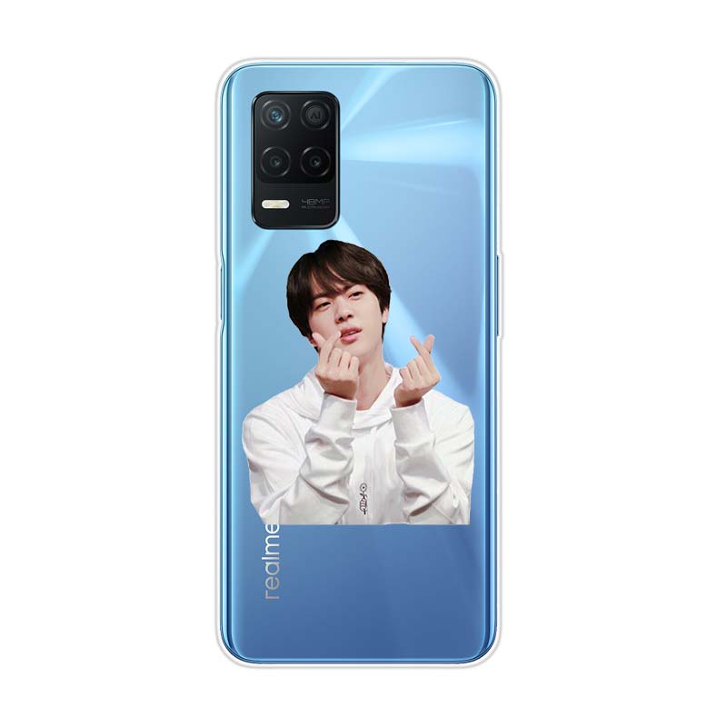 Чехол для телефона Love Yourself Flower Kpop для Realme 8 8i V3 V5 GT Neo Flash Edition Explorer Master Neo2 Narzo 30 50i 50A C21Y
