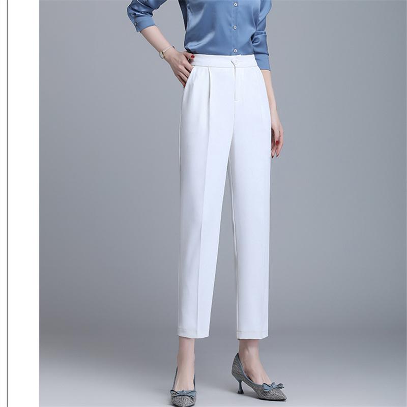 Women Spring Summer Casual High Waist Wide Leg Trousers Office Straight Pencil Suit Trousers Korean Stytle Harajuku Fashion Pant