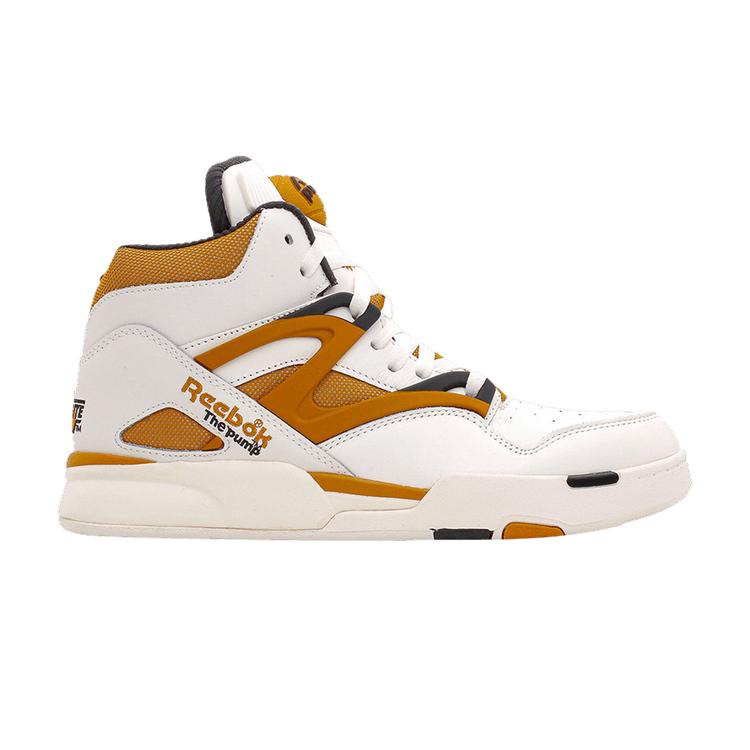 Reebok Мужские кроссовки Pump Omni Zone 2 Radiant Ochre Orange Chalk Pure-Grey 100033886