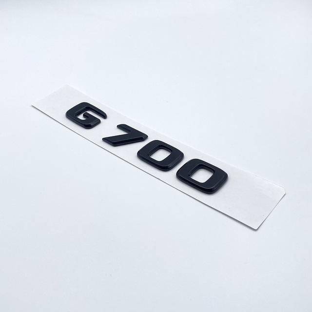 Подходит для Mercedes Benz Brabus, новый модифицированный автомобильный логотип G-класса G700 800 900, стандартная наклейка на задний хвост, автомобильная наклейка