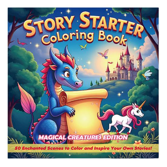 Everyday Superheroes Coloring Book 60-Page Interactive Adventure for Kids Portable Creative Coloring Book with Pencils Crayons Markers