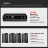 SAST 10-inch Bluetooth Amplifier & Wall Speaker Set (CN version)