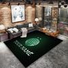 Green Eagle Crest Custom Name Carpet Rug For Living Room Bedroom Home Sofa Decoration Kids Play Nonslip Floor Mat