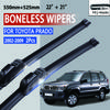 Для TOYOTA Prado 120 J120 2002-2009 автомобильный стеклоочиститель U-образный мягкий резиновый бескаркасный без кронштейна автомобильные дворники 22"+21"