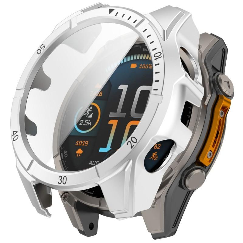 Чехол-бампер из ПК + закаленное стекло для умных часов Garmin Descent Mk3i 51 мм, защитный корпус, аксессуары