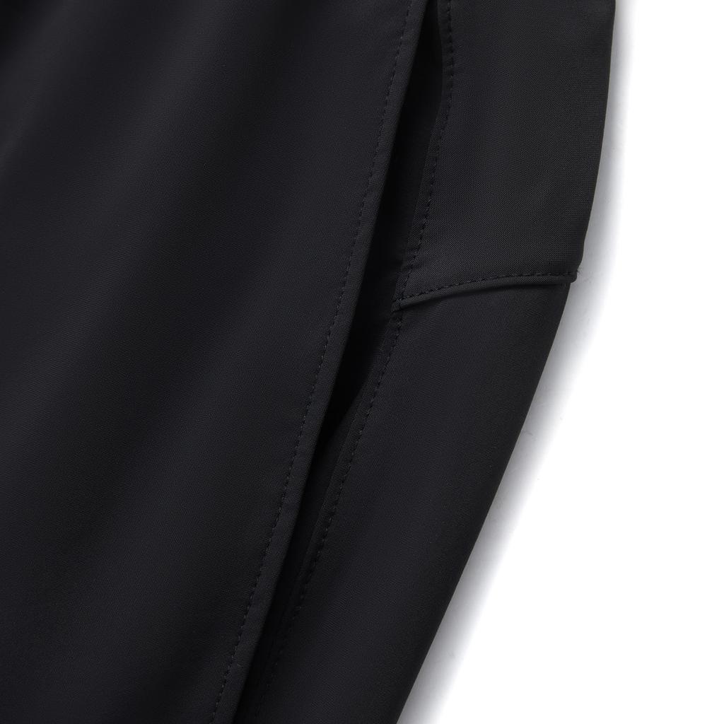 Li Ning Серия Фитнес Повседневные Простые Однотонные Зауженные Спортивные Брюки с Кулиской Женские низы Черный AKYV014-2