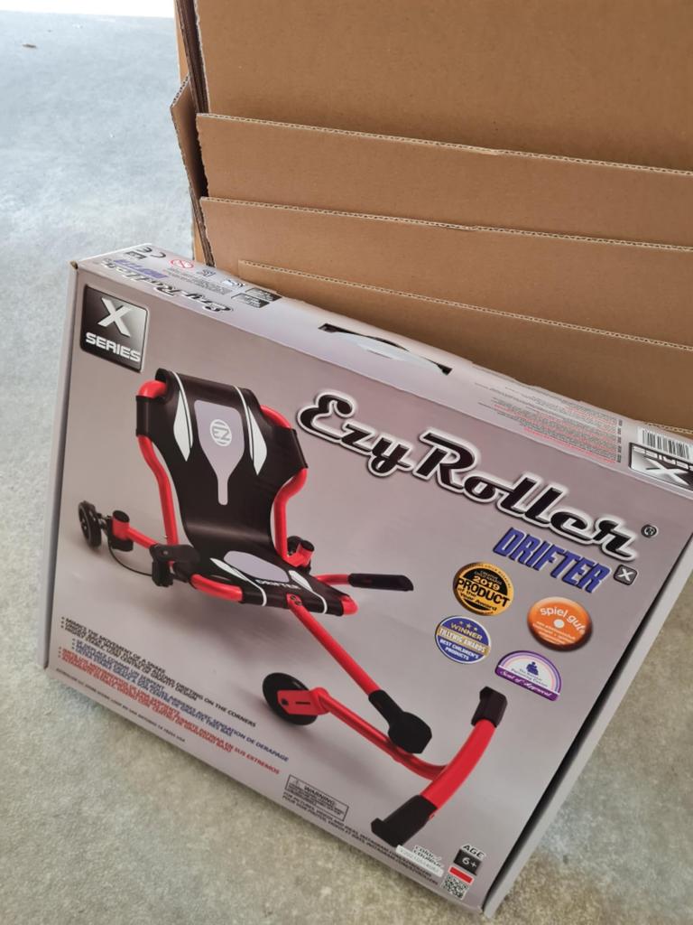 EzyRoller Ride on Toy Возраст от 6 лет и до 150 лет красный Drifter-X, фунты. -