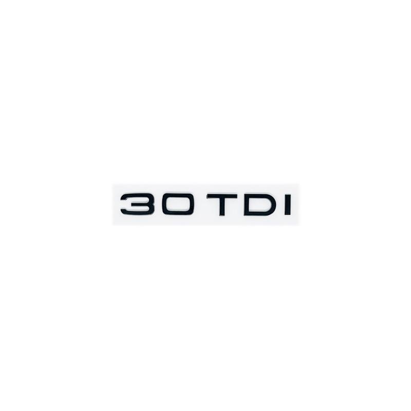 3D ABS MCGJMC5 Car Sticker For 2.0 2.5 3.0 4.0 TDI 30 35 40 45 50 55 TDI A4 A5 A6 A7 A8 Q5 Q7 Letter Emblem Rear Trunk Decoration Badge
