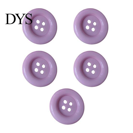 Large Plastic Buttons for Crafts 5Pcs Four-Hole Sewing Buttons, Oversized Craft Creative Colorful Crafting Fabric Projects DIY And Clothing Decoration