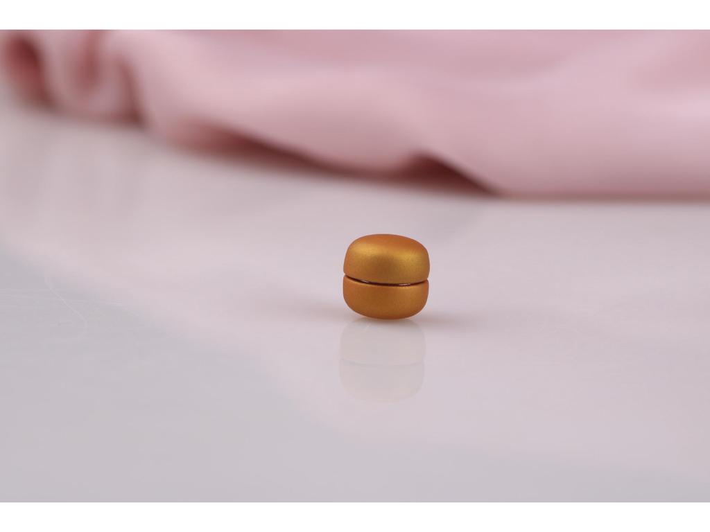 Магнитная брошь-зажим для шарфа «Макарон»: Не оставляющий следов, не повреждающий аксессуар для шали и головного платка.