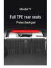 Tesla Model Y/3 Rear Seat Backrest Pad & Trunk Mat - Tail Box Car Accessory