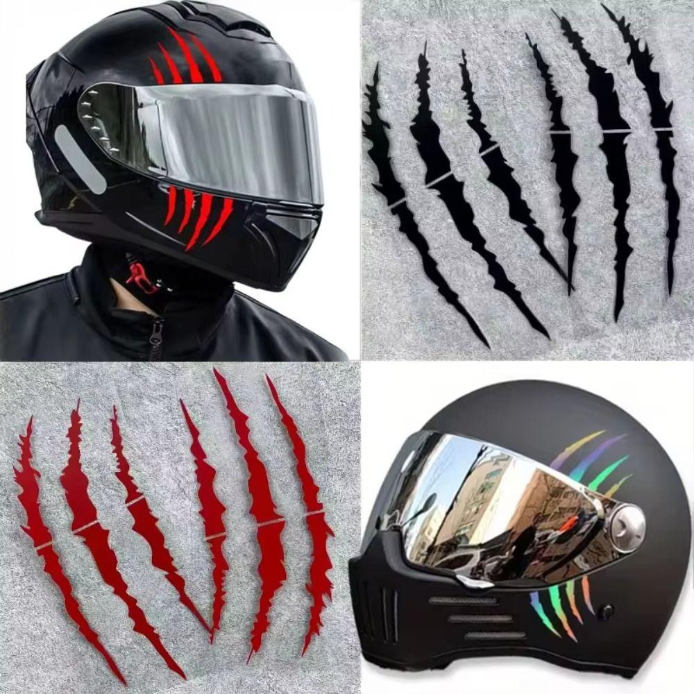 Vinyl Motorcycle Stickers Demon Claw Car Vinyl Stickers Helmet Stickers Vehicle Decoration