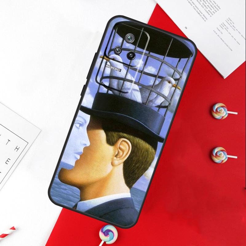 Чехол Rene Magritte для Xiaomi 11T 12T 13T 14T Pro 13 14 15 Ultra POCO X7 Pro X3 X5 X6 F5 F6 M6 Pro