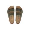 Birkenstock Arizona Веганские Дышащие Мягкие Удобные Толстая Подошва EVA Бесшумные Шлепанцы Мужские шлепанцы Оливково-Зеленый 1024550