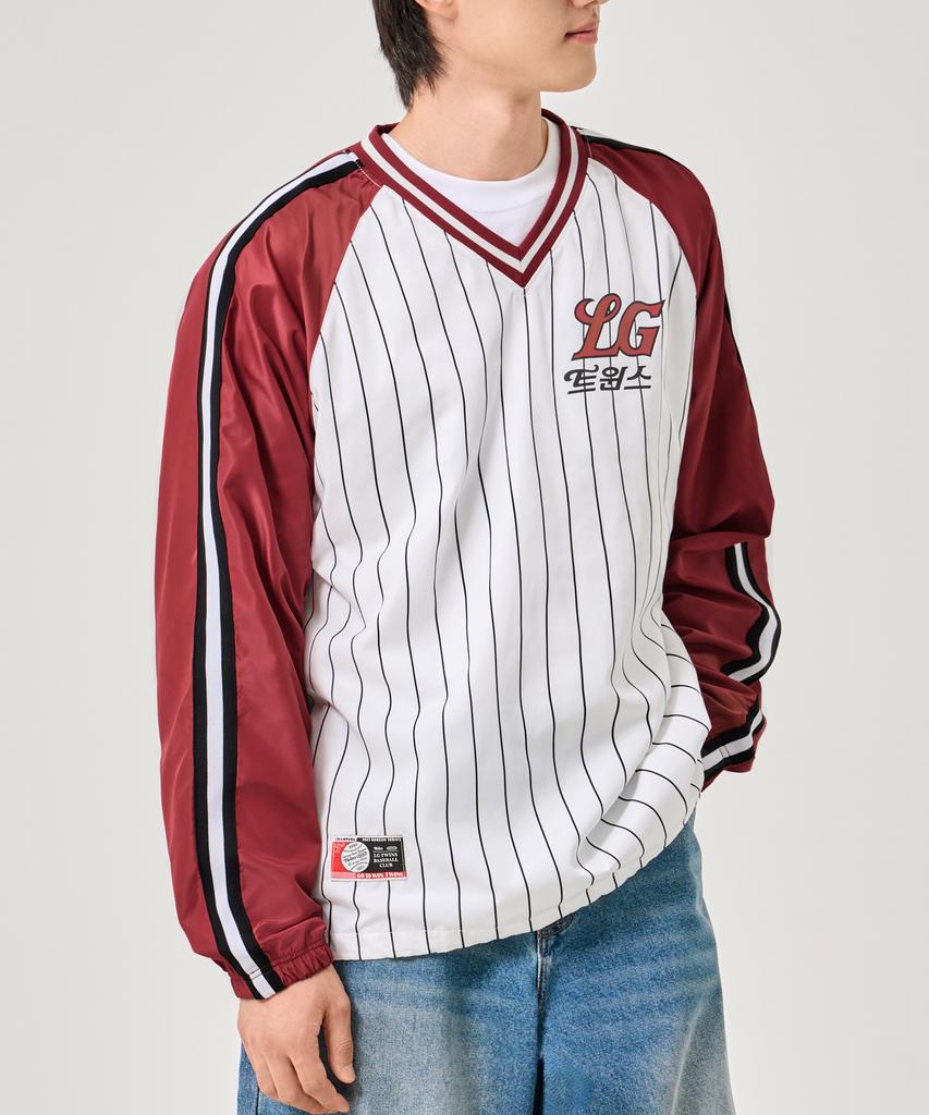 1993STUDIO [Lg Twins X 1993 Studio] Реглан Цветные Блоки Трасса_Красный