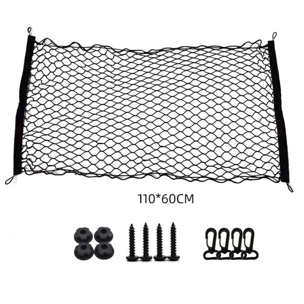 Universal Trunk Storage Net Double Layer Luggage Mesh Net Car Mesh Storage Bag Back Rear Seat