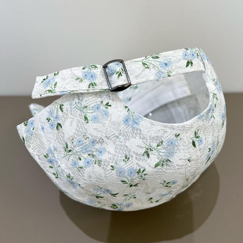 Новая кружевная шляпа со стразами и цветами, летняя бейсболка с затемнением и принтом тай-дай, защита от солнца для путешествий на весну и лето, бейсболка с бриллиантами