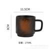 Minimalist Ceramic Mug With Lid Office Student Couple Gift 450ml Porcelain Coffee Cup European Style