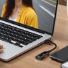 Двухпортовый USB C в USB 3.0 OTG конвертер со слотом для карт, портативный алюминиевый USB C хаб для мобильных устройств и компьютеров