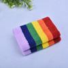 Спортивные браслеты-полотенца из чистого хлопка, впитывающие пот махровые разноцветные браслеты для мужчин и женщин, разноцветные браслеты для фитнеса, баскетбола, бадминтона