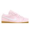 Womens Air Jordan 1 Low 'Arctic Pink Gum' (women's sizes) Arctic Pink / White / Gum Light Brown Vintage Basketball Shoes DC0774 601