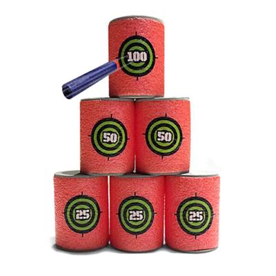 Мягкая пуля EVA Target Dart для бластеров серии NERF N-Strike Elite, детский игрушечный пистолет, лидер продаж