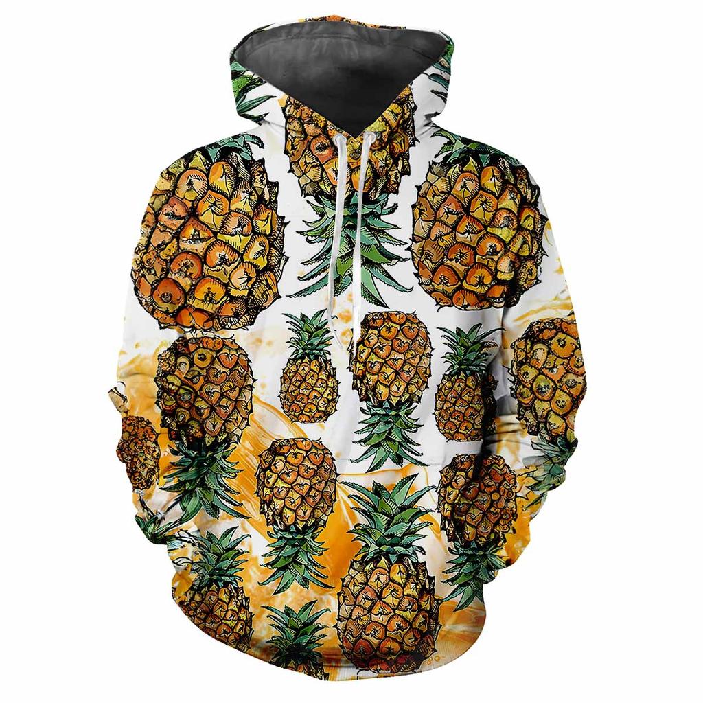 Autumn Fruit Vegetable 3D Print Hoodies Men Women Fashion Casual Sweatshirts Oversized Hoodie Pullovers Tracksuit Clothing