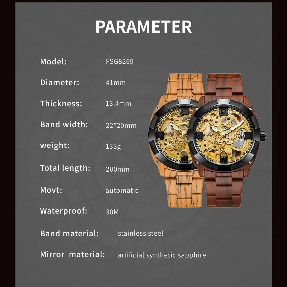 Forsining Автоматические механические наручные часы для мужчин, роскошные брендовые мужские часы, новейший дизайн скелетона, классические цветные часы