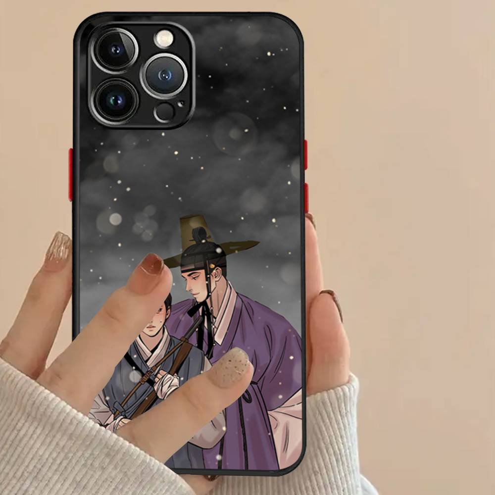 Чехол для телефона Painter The-w-Nights-Anime для iPhone 16 15 14 11 12 13 Mini Pro Max X XR XS ударопрочный матовый