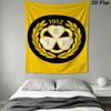 Brondby IF Wall Tapestry Aesthetic Wall Hanging Printed Fabric Blanket Decorative Tapestries for Bedroom Living Room Home Decor