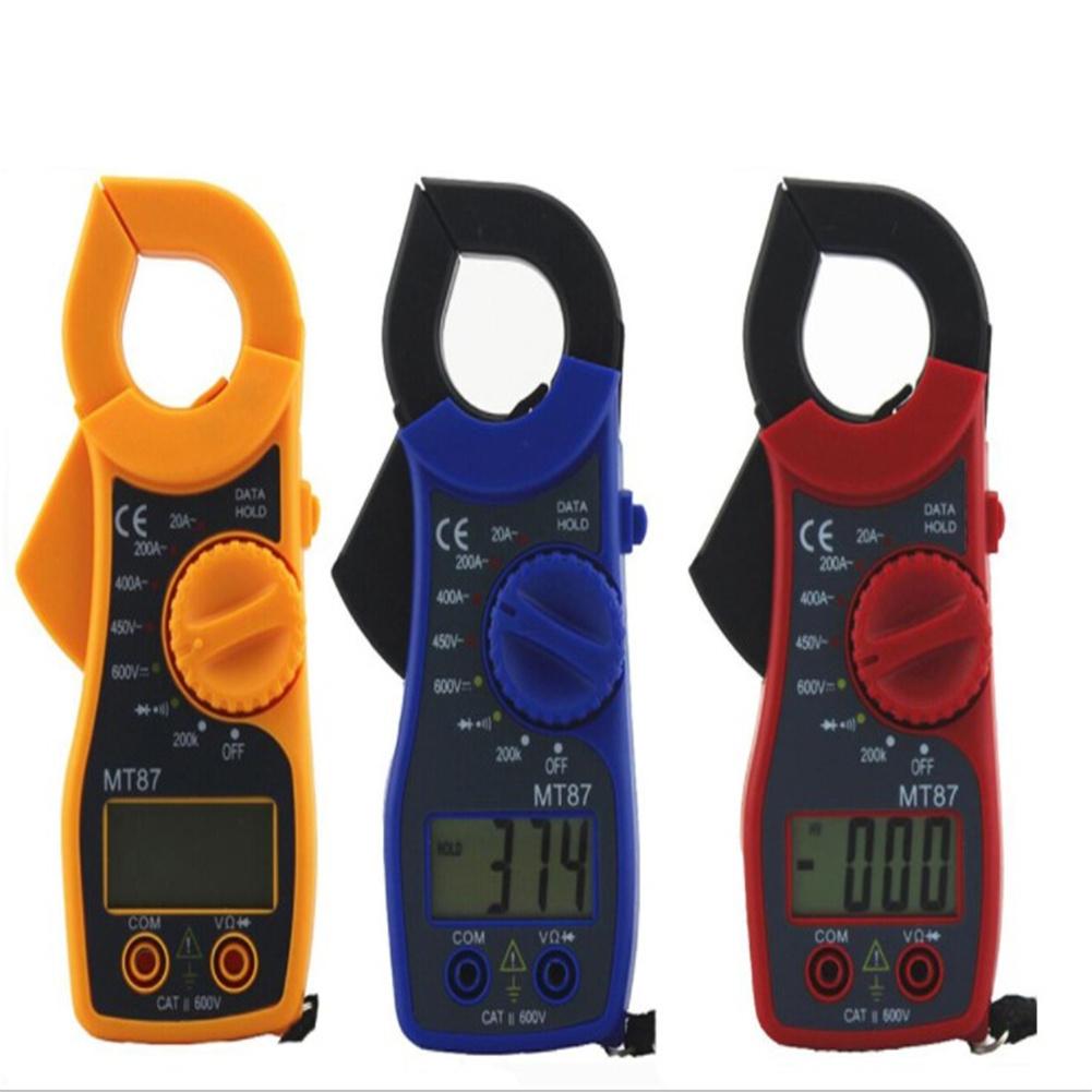 Mt-87 Digital Multimeter Clamp-on Voltage Current Meter Resistance Measurement Voltage