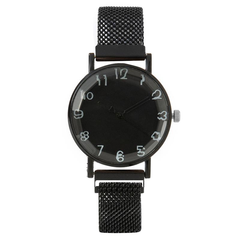 Цифровые студенческие женские часы женские часы с магнитным ремешком кварцевые часы