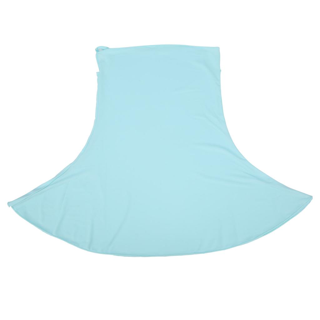 Outdoor Sports Sunscreen Face Shield AntiUV Headwear Neck Guard EarHook Type Cover(Light Blue )