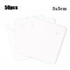 50pcs Earring Display Cards Selling Exhibitors Display Paperboard Jewelry Holder Tag