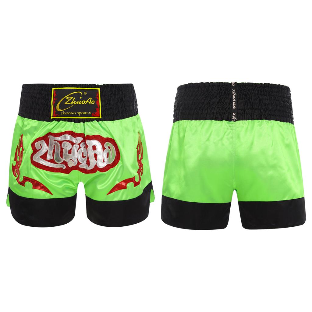 Детские шорты для мальчиков, шорты для бокса, кикбоксинга, боевых искусств, тренировочные шорты для тренировок в тренажерном зале, одежда для бокса