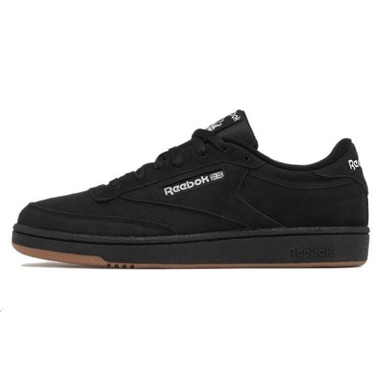 Reebok Club C 85 Замша 'Черный Белый' Мужские 100074449
