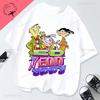 Футболка Ed Edd Eddy Телешоу Новинка Мультяшная Kawaii Милая Повседневная Смешная С Комическим Принтом Одежда Y2k Графические Футболки Хлопок Унисекс Топ